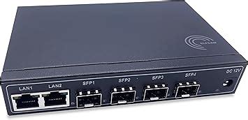 Elfcam Commutateur Switch Fibre Optique Avec Ports Sfp Et Ports