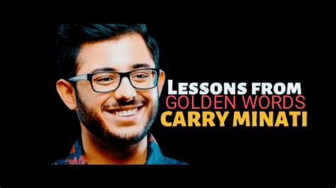 Carryminati True Motivational Line Crying Moment Of Carryminiti Youtube