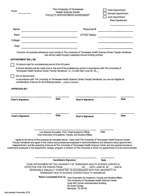 Faculty Appointment Agreement Fill Out Sign Online Dochub