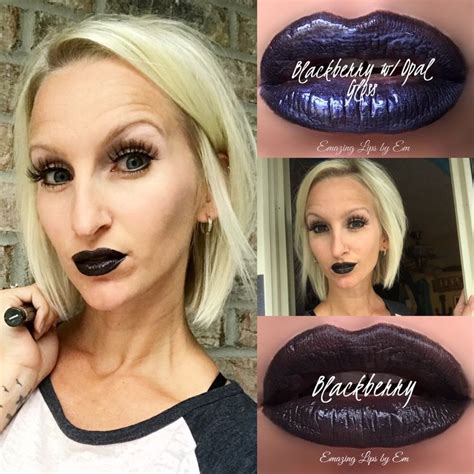 Blackberry LipSense Is Simply Amazing Black Lips Are So Much Fun