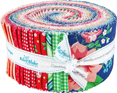 Amy Smart Notting Hill Rolie Polie 40 2 5 Inch Strips Jelly Roll Riley Blake Designs