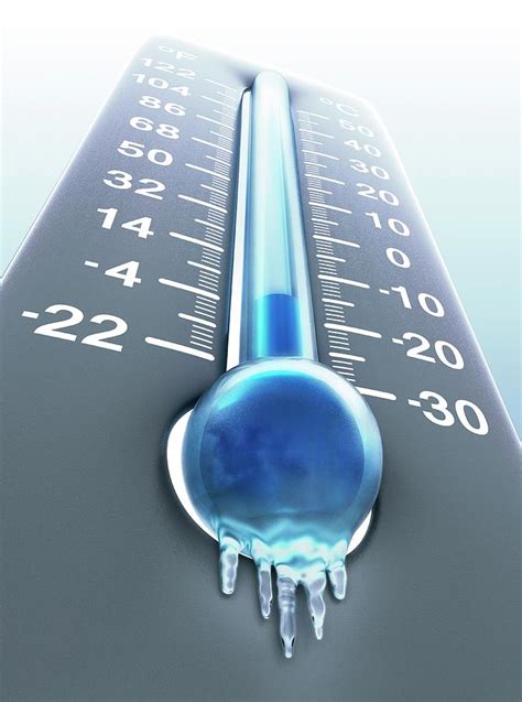 Low Temperature Photograph by Ktsdesign/science Photo Library - Fine ...