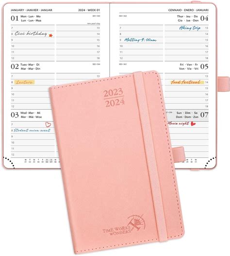 Poprun Agenda Fran Ais Pocket Size X Academic