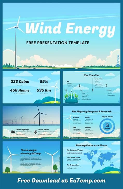 Wind Energy Presentation Template