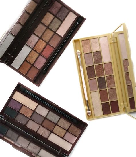 Makeup Revolution Chocolate Palettes Review Swatches