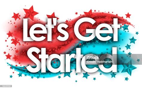 Lets Get Started Stock Illustration - Download Image Now - Alertness