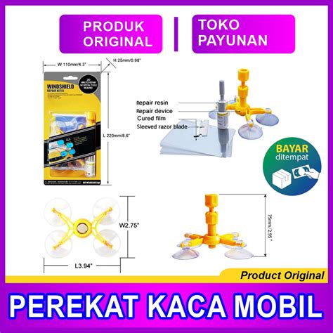 Jual Lem Super Perekat Kaca Mobil Kendaraan Motor Retak Pecah