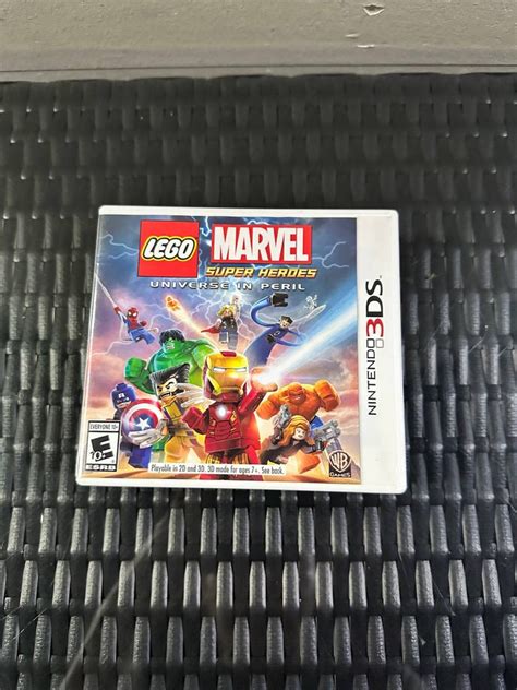 Lego Marvel Super Heroes Universe In Peril Nintendo Ds Game Video