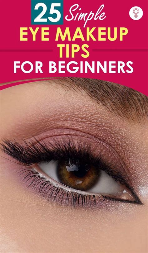 25 Simple Eye Makeup Tips For Beginners Artofit