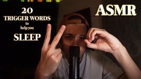 Asmr Trigger Words To Help You Fall Asleep And Relax Hand