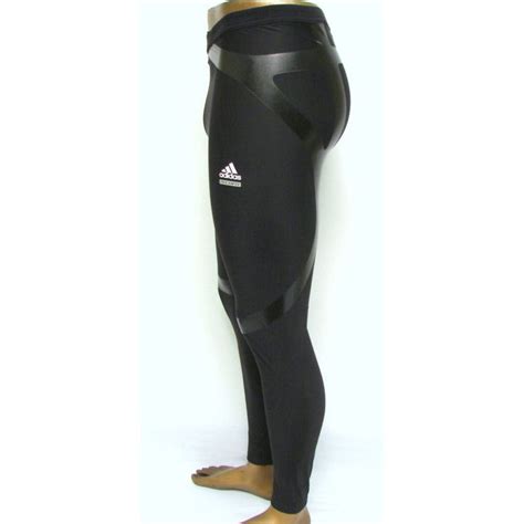 Adidas Mens Techfit Powerweb Long Tight Pants In Black Rayworld