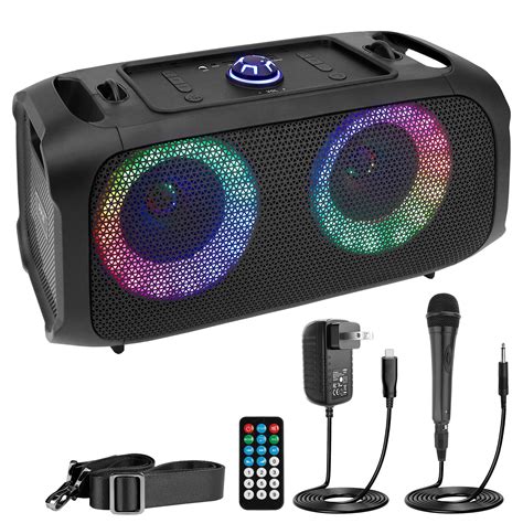 Buy Pyle Wireless Portable Bluetooth Boombox Speaker 500w