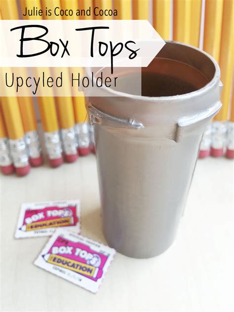 Diy Box Tops Upcycled Holder Julie Measures