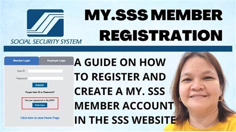 Sss Online Registration A Simple Step By Step Guide