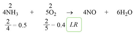 Limiting Reactant In The Stoichiometry Of Chemical Reactions