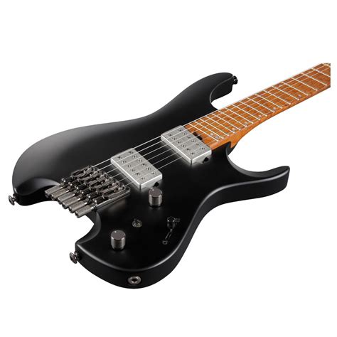 Ibanez Qx52 Q Series Headless Guitar Black Flat At Gear4music