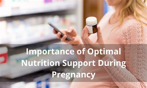 Importance Of Optimal Nutrition Support During Pregnancy Epharmacy Ltd