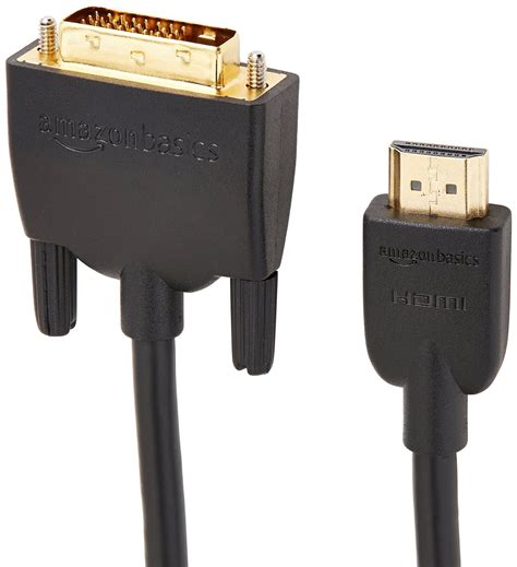 AmazonBasics HDMI To DVI Adapter Cable 6 Feet Latest Standard N9