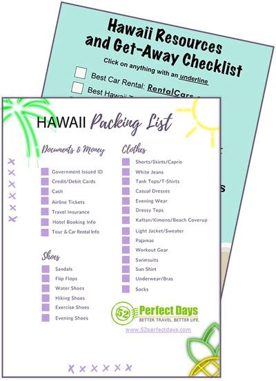 What To Pack For Hawaii Ultimate Hawaii Packing List