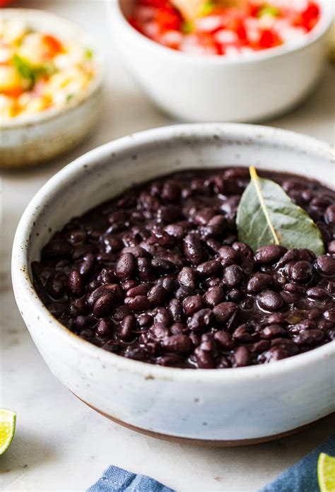 BEST Instant Pot Black Beans (No Soak Recipe) - The Simple Veganista