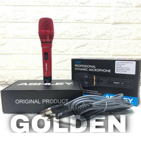 Jual Microphone Kabel Ashley I Original Mic Cable I Ashley