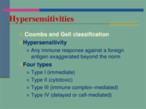 Solution Type 2 Hypersensitivity Reaction Studypool