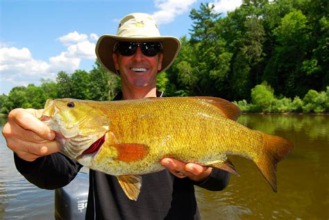 Michigan Smallmouth Fishing Guides Muskegon River Smallmouth Bass