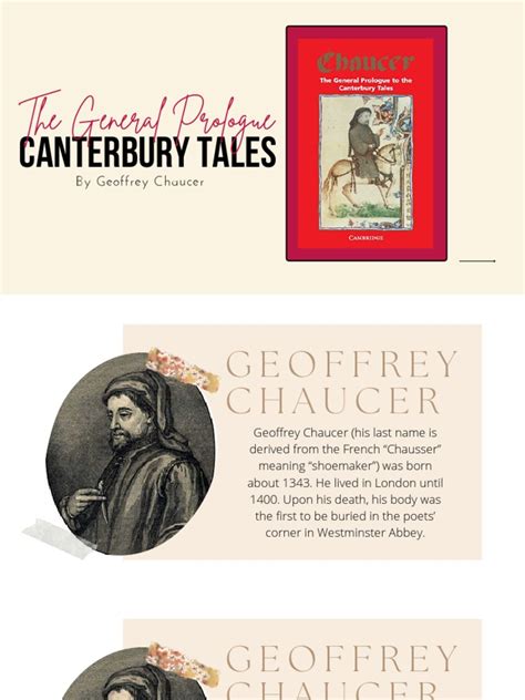 The Canterbury Tales | PDF