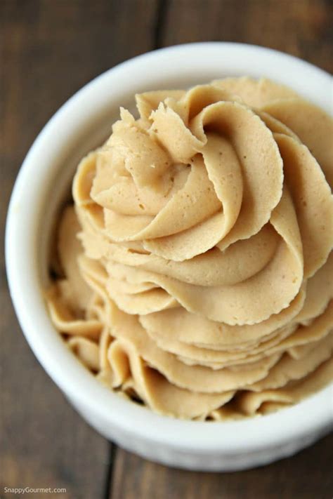 Easy Fluffy Peanut Butter Frosting From Scratch Snappy Gourmet