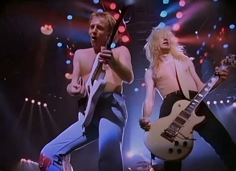 Def Leppard Unveiled Their Hit Track Pour Some Sugar On Me In