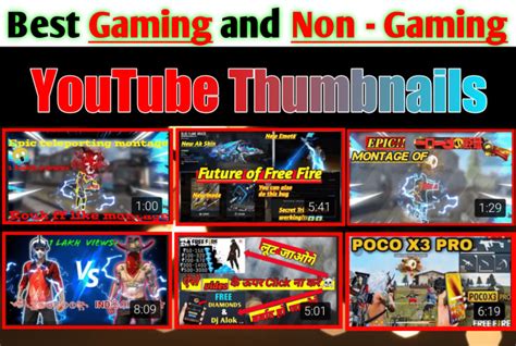 Create Eye Catching Gaming Youtube Thumbnails Professionally By Lancer