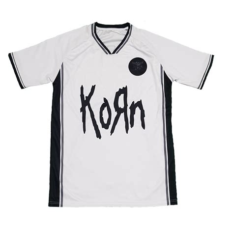 เสื้อกีฬาแขนสั้น ลายทีม Korn Jersey Band Jersey Ball Jersey Korn T