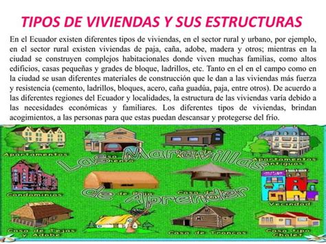 Tipos De Vivienda Ppt