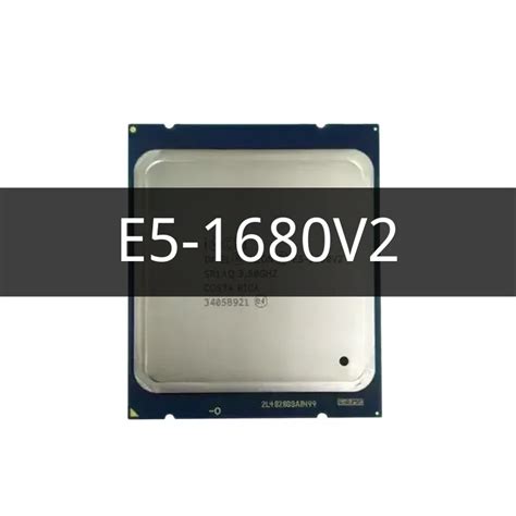 Xeon E5 1680 v2 cpu 3.0ghz 25m 8 núcleo 16 threads processador lga2011 ...
