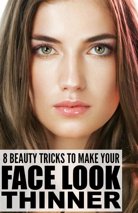 Beauty Tricks To Make Your Face Look Thinner