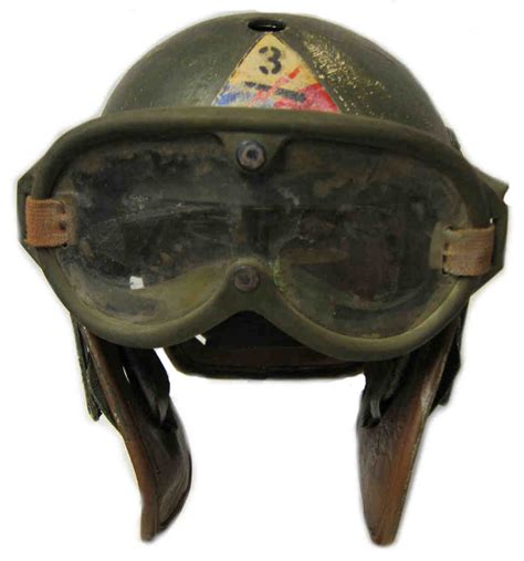 Ww2 Usa M38 Tanker Helmet 3d Armoured Division