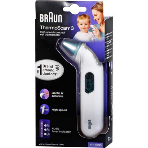 BRAUN ThermoScan 3 Infrarot Ohrthermometer 1 St