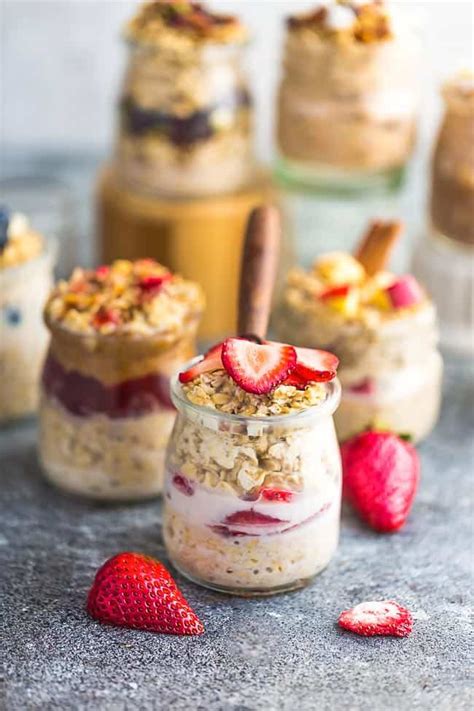 Strawberry Overnight Oats Recipe Easy Overnight Oats For Meal Prep