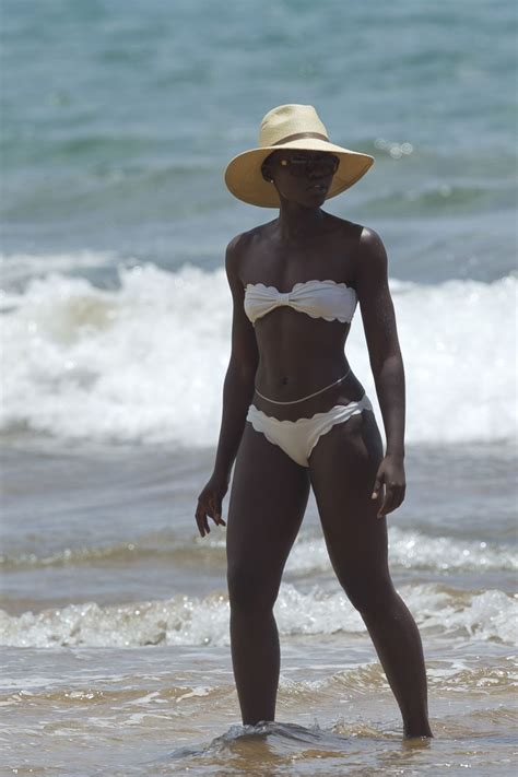 LUPITA NYONGO In Bikini At A Beach I Haeaii HawtCelebs