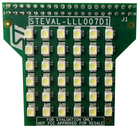 STEVAL LLL007V1 Stmicroelectronics Evaluation Kit LED1202 12