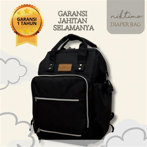 Jual Diaper Bag Niktimo Tas Bayi Ransel Kebutuhan Bayi Tas Baby