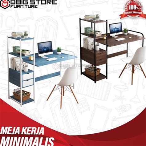 Jual Sale Meja Belajar Kerja Mee Do Laptop Minimalis Study Table Desk