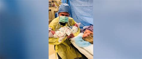 Twin Sisters Give Birth On Same Day With The Same Doctor Plus One Had