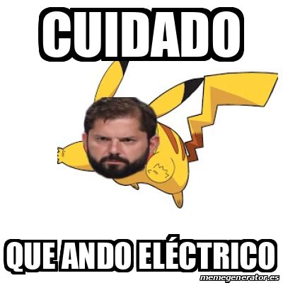 Meme Personalizado Cuidado Que Ando El Ctrico