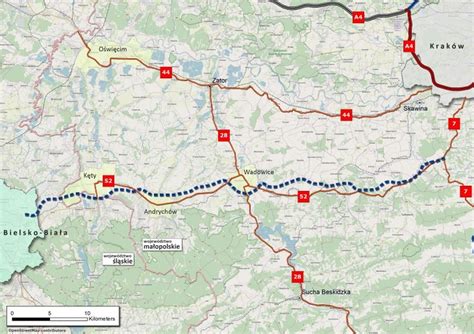 Beskidzka Droga Integracyjna w nowym rządowym programie budowy dróg do