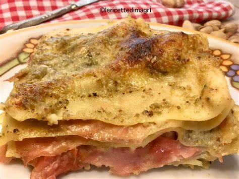 Ricetta Lasagna Con Mortadella E Pesto Di Pistacchi