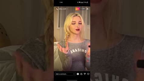 Karimova Elina Instagram Live Shows Her Cute Face Elina Reels Live