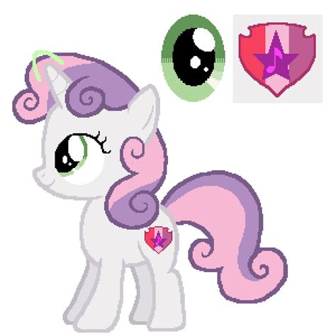 Sweetie Belle Friendship Is Magic Color Guide Mlp Vector Club