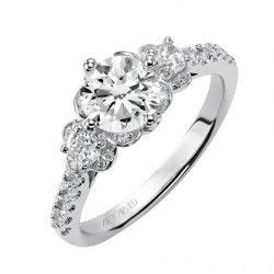 Ashlyn Artcarved Diamond Engagement Ring V E Jr Jewelers