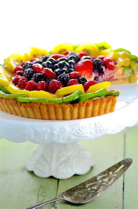 Gluten Free Fruit And Cashew Cream Tart May I Have That Recipe